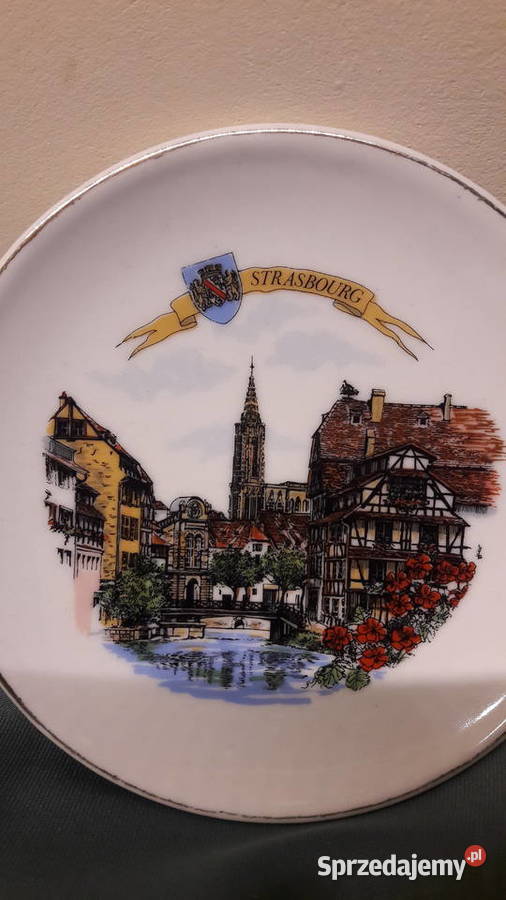 Mały talerzyk Strasbourg Francja Głuchołazy