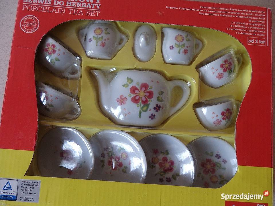 Porcelanowy Serwis do Herbaty elefun TOYS NOWY Rzeszów sprzedam