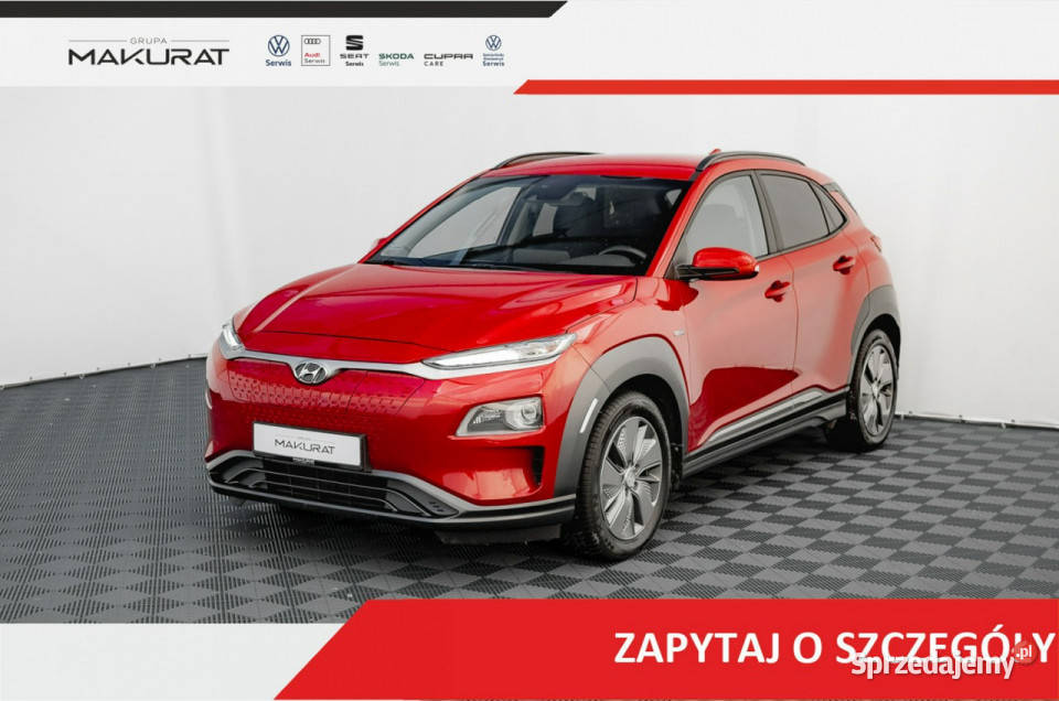 Hyundai Kona CB021WW # Electric 64kWh Premium K.cofania Podgrz.f Salon PL …