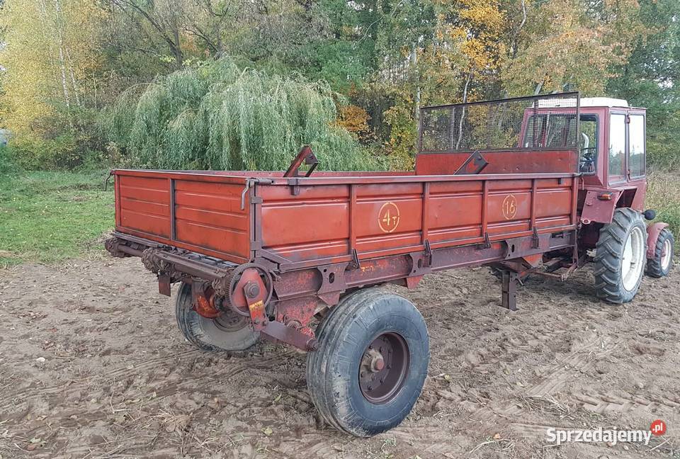 Rozrzutnik Obornika 4t ORYGINAŁ całość zdrowy Metal-Fach sprzedam