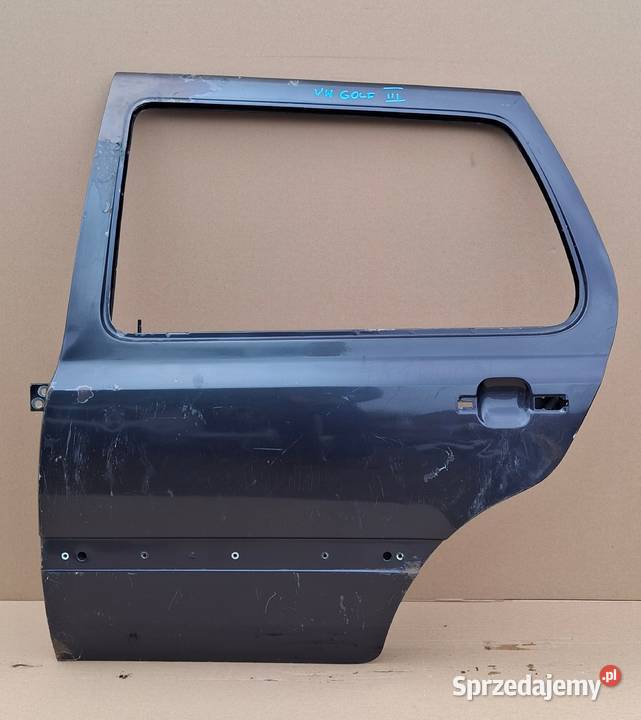 VW GOLF 3 III KOMBI DRZWI LEWY TYŁ LEWE TYLNE osobowe Bieleń