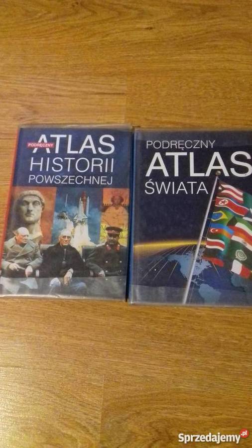 Mini atlasy 2 sztuki Iława sprzedam