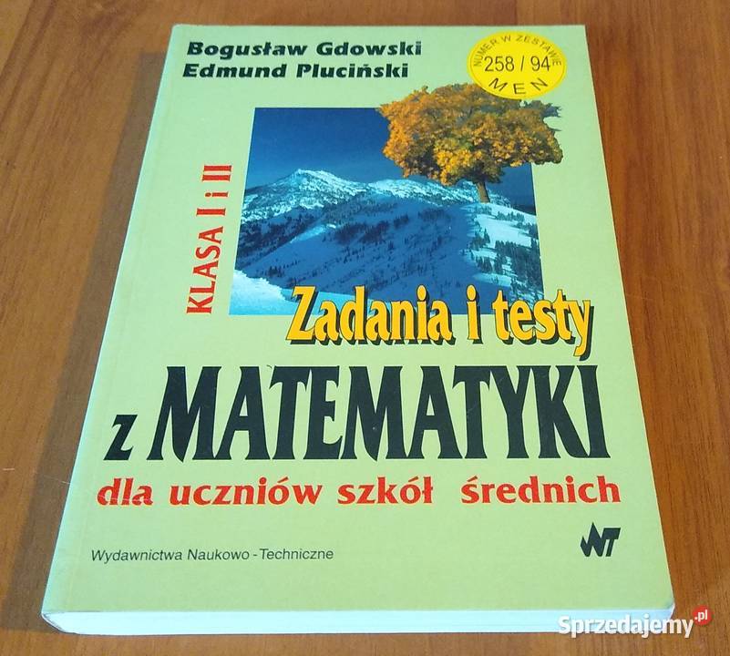 Zadania i testy z matematyki uczniów szkół pomorskie Gdańsk