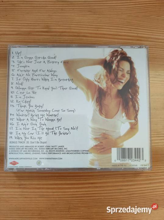Album Shania Twain Up cd muzyka bonus edycja 1 płyta Kielce