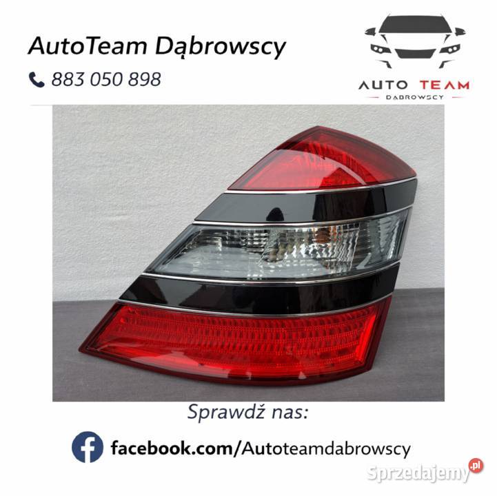 Lampa tylna prawa Mercedes S Klasa W221 20052009 sprzedam