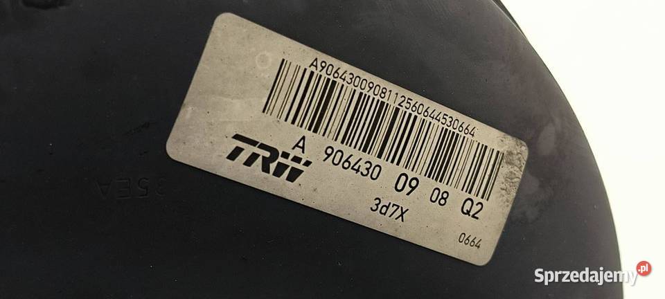 SERWO HAMULCOWE MERCEDES SPRINTER 313 kujawsko-pomorskie Lipno sprzedam