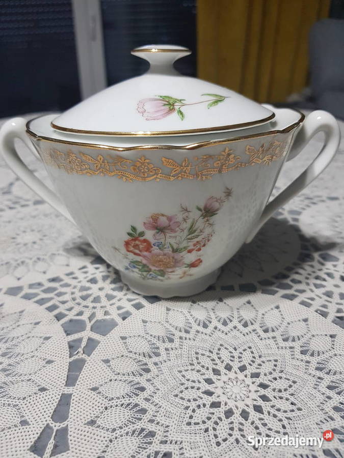 Cukiernica porcelana francuska