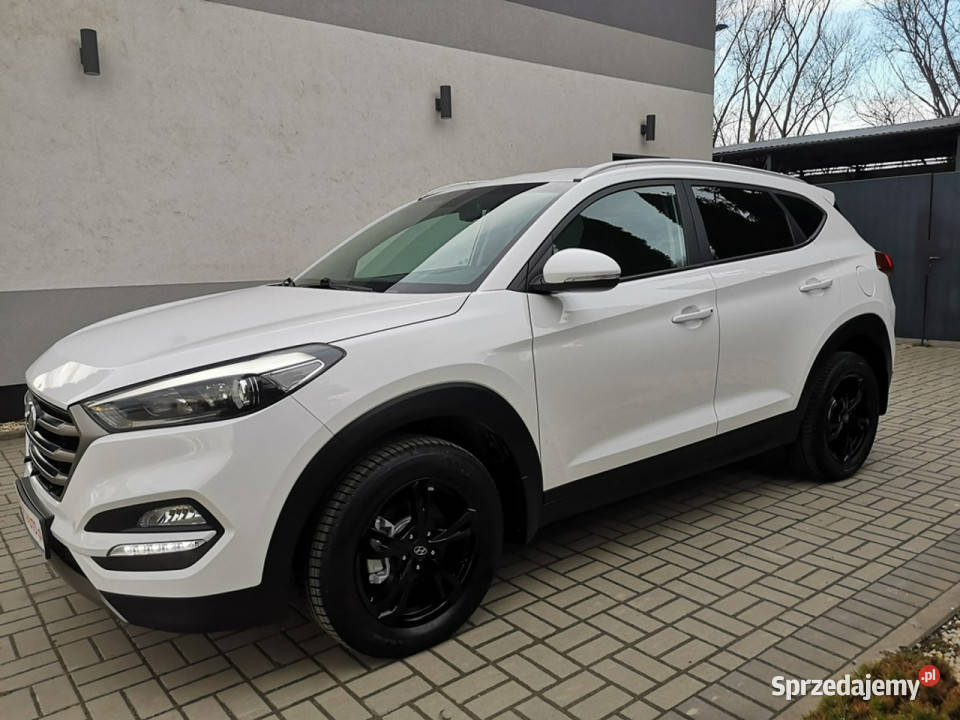 Hyundai Tucson 20 CRDI 136 Klimatr Tempomat Ledy ASR (kontrola trakcji) Samochody osobowe Strzegom