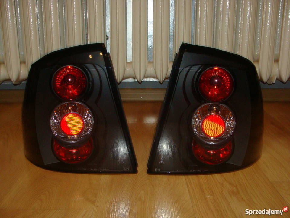 Nowe Lampy tył Astra G II Clear Black SONAR Wieluń sprzedam
