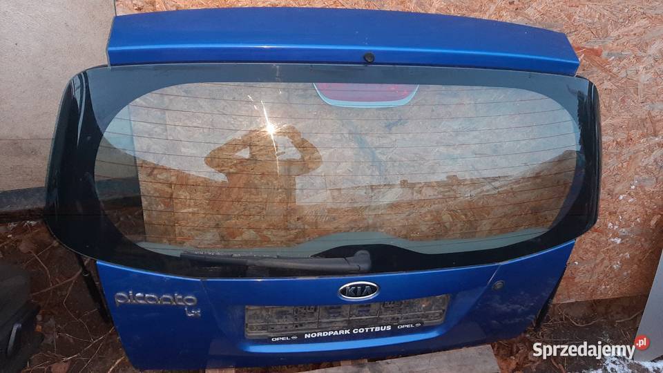 klapa kompletna Kia Picato I lak T3 do montażu Dębno