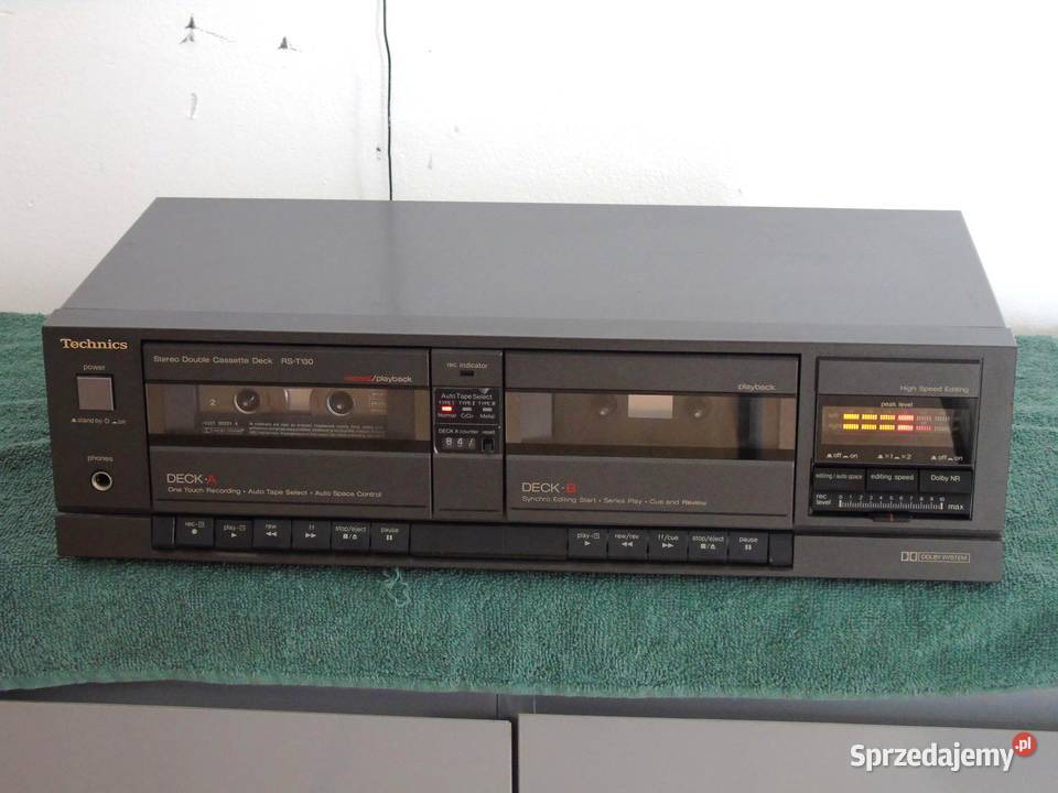 Magnetofon Technics RST130 sprawny i ładny Elektronika Jasło