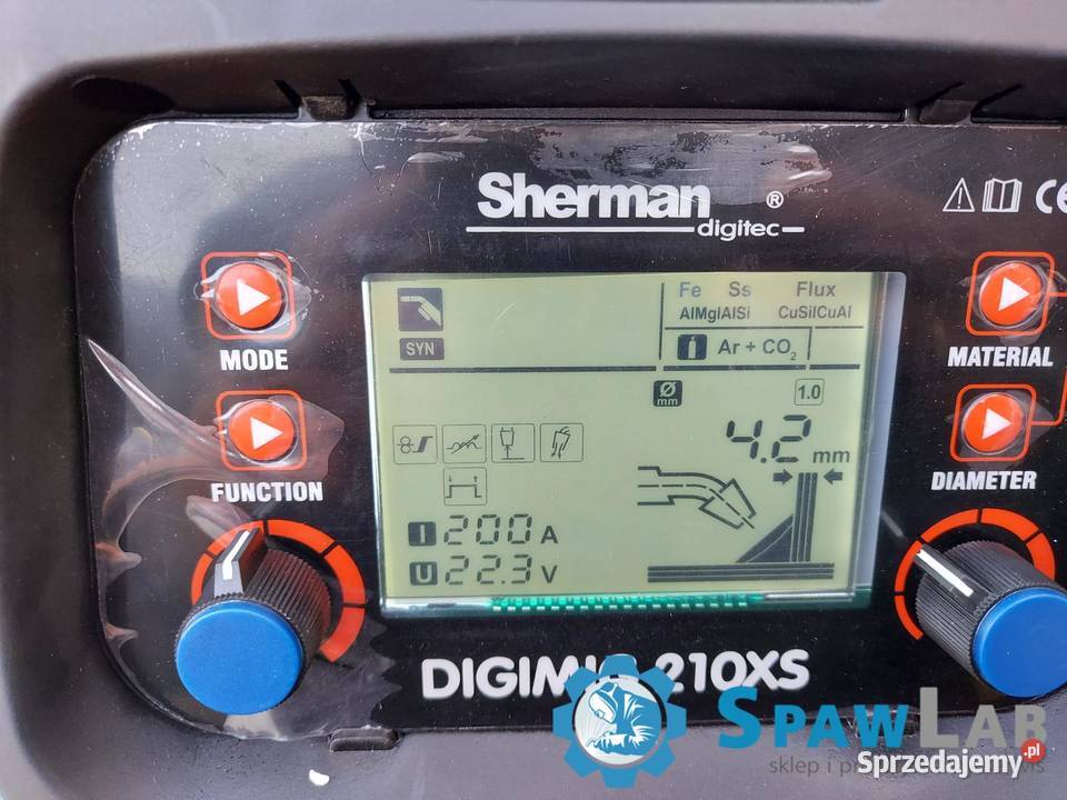 Sherman DIGIMIG 210XS Półautomaty spawalnicze Krotoszyn sprzedam
