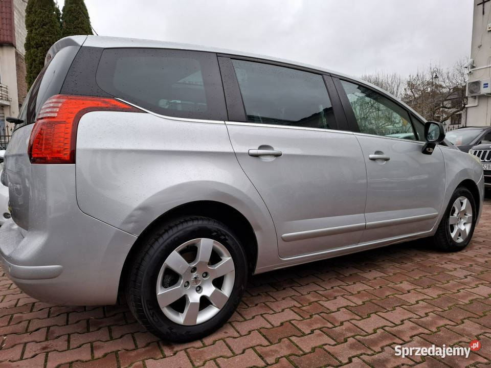 Peugeot 5008 20 Hdi Manual Navi Head Up TV komputer pokładowy lubelskie Lublin sprzedam