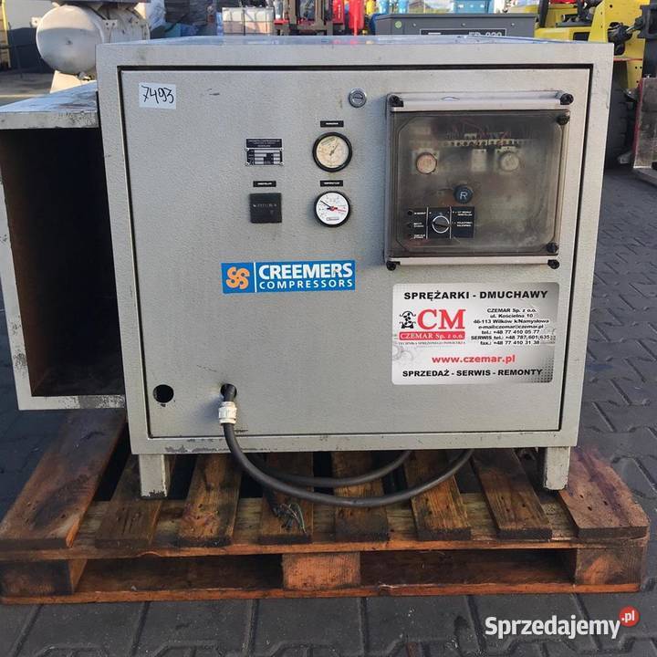 Sprężarka śrubowa kompresor Creemers 15 kW S7493 Kompresory Wilków