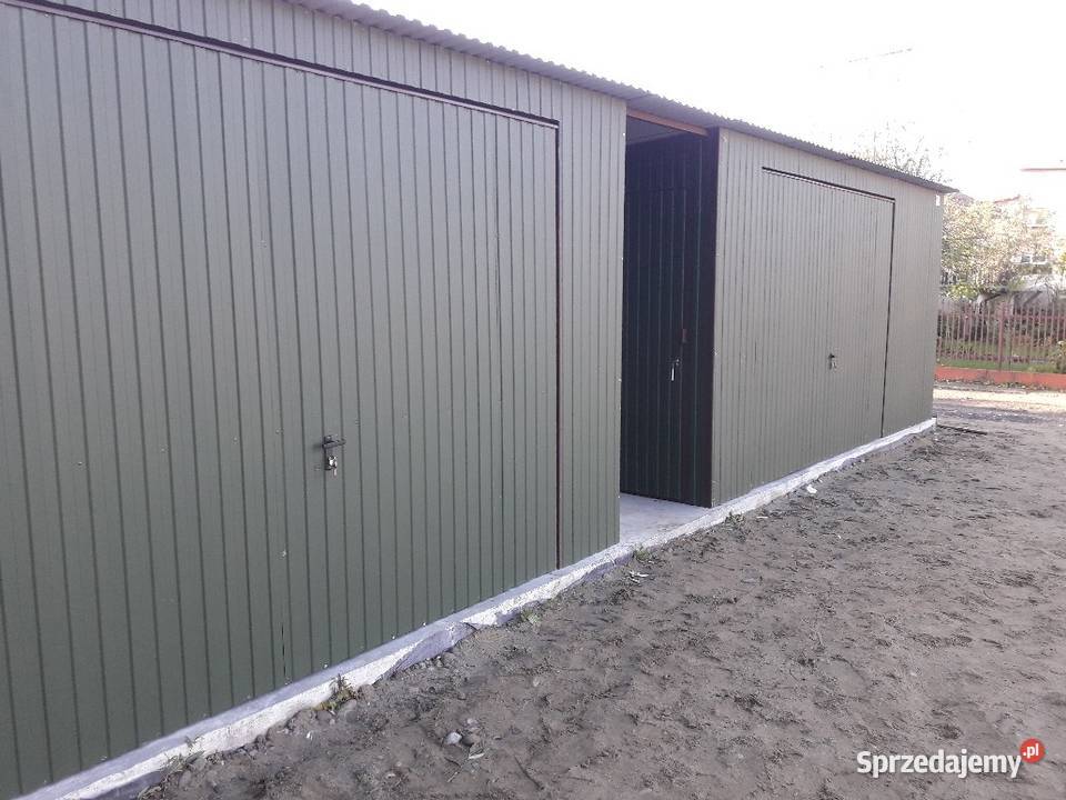 Garaż Blaszany Lekka Hala Stalowa konstrukcja z 66m2 mazowieckie Radom