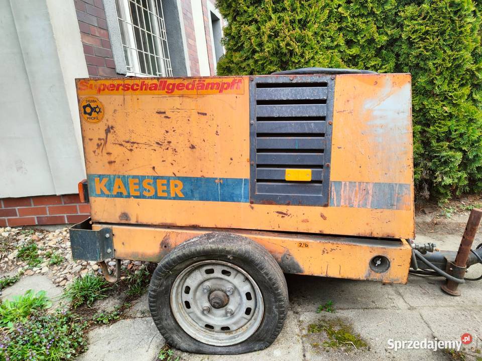 Kompresor Kaeser silnik Inducta typ SLF 160 Zielęcice
