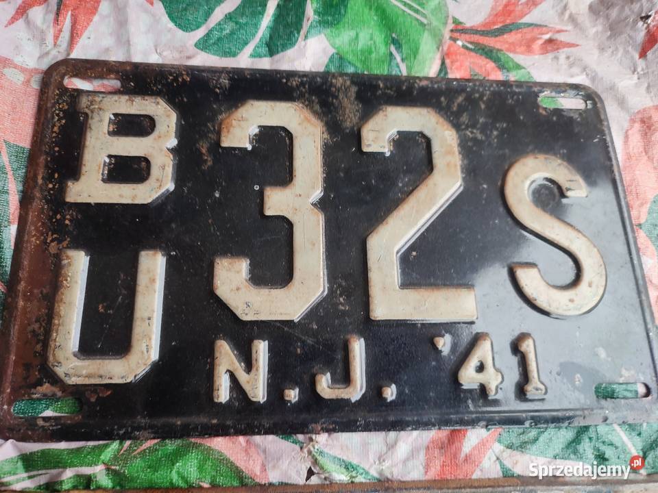 Przedwojenne tablice amerykańskie Dulcza Wielka