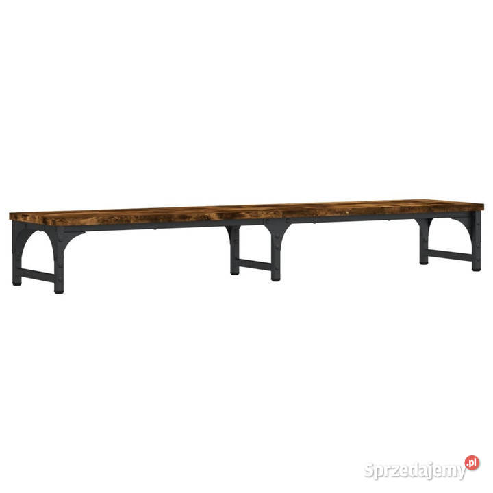 Podstawka pod monitor przydymiony dąb 105x23x155 Pozostałe Pozostałe Warszawa