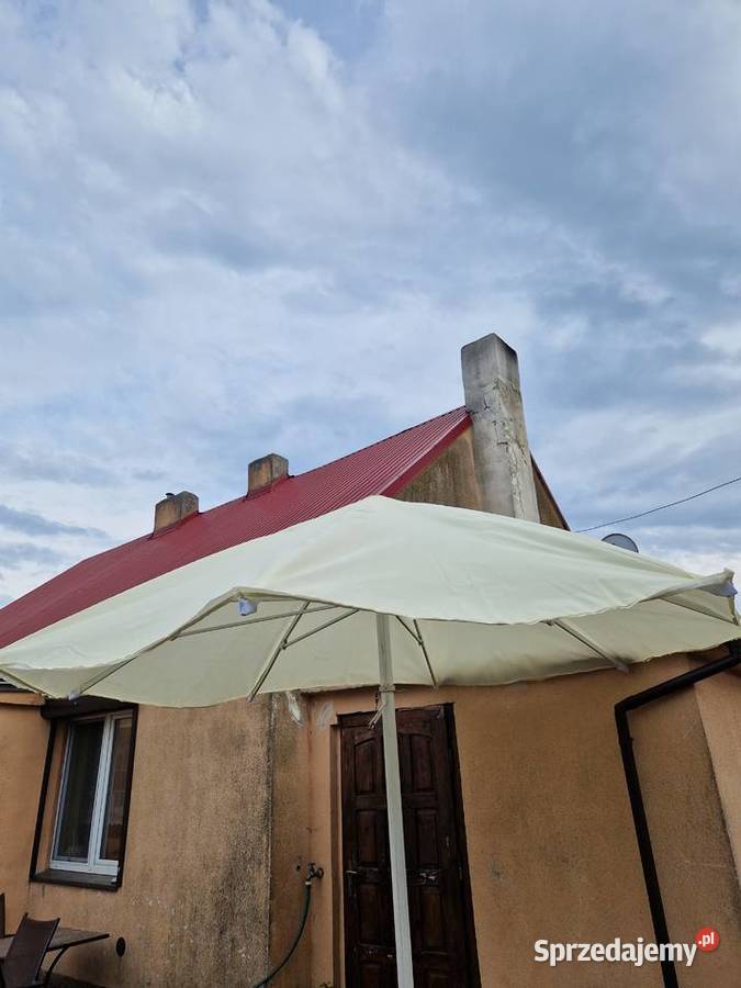 PARASOL OGRODOWY Okrągły 35x 35m SOLIDNY