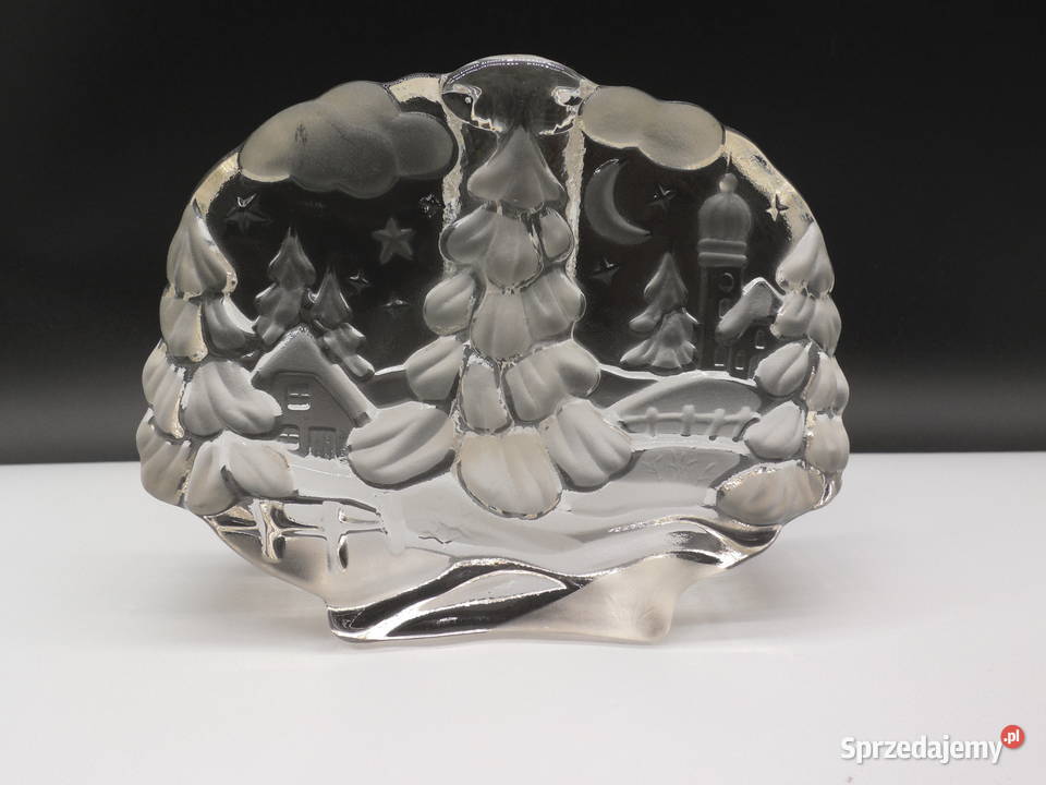 Kolekcjonerski Wazon Solifleur Zimowa Opowieść Raszków sprzedam