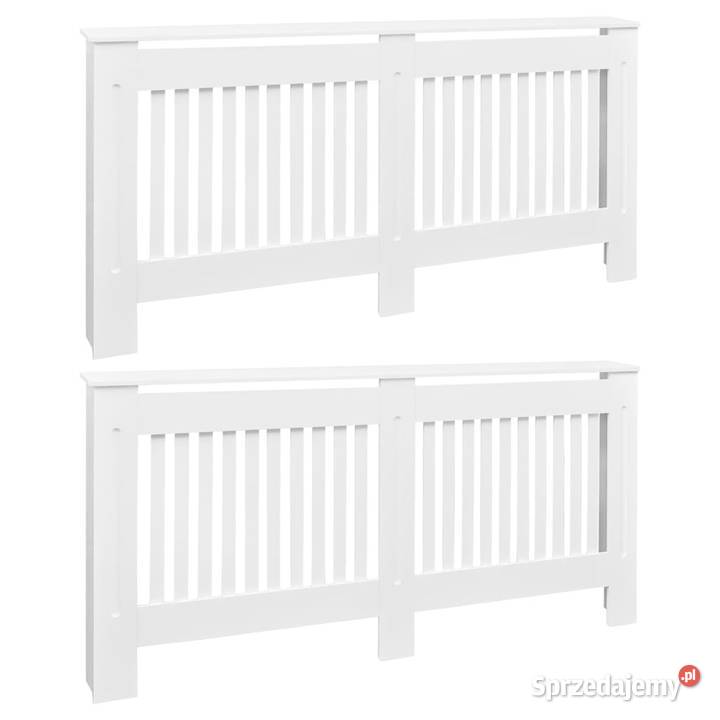 Osłony na kaloryfer 2 białe MDF 172 WM276005 mazowieckie Warszawa