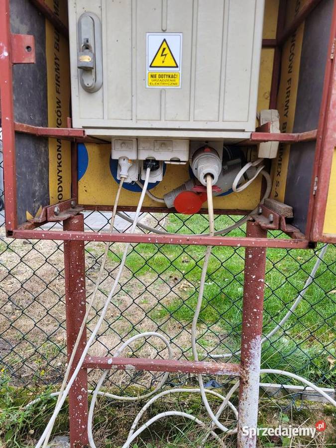 Skrzynka elektryczna budowlana Pozostałe śląskie Lubojenka sprzedam