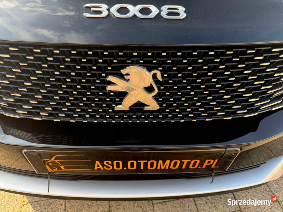 Peugeot 3008 GT ful led skóra masaze ACC kamera garażowany Otmuchów