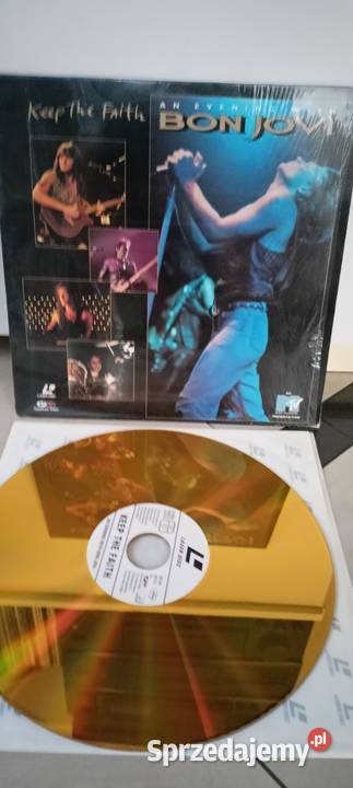 Laserdisc Jon Bon Jovi Płyty i kasety świętokrzyskie Sędziszów