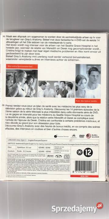 Greys Anatomy Sezon 2 część 1 Odc 114 angniem Filmy mazowieckie Pruszków