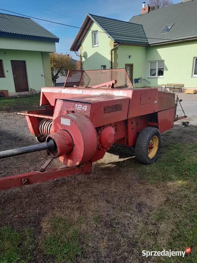 Prasa do słomy MF 124 Kostkujące Zamość