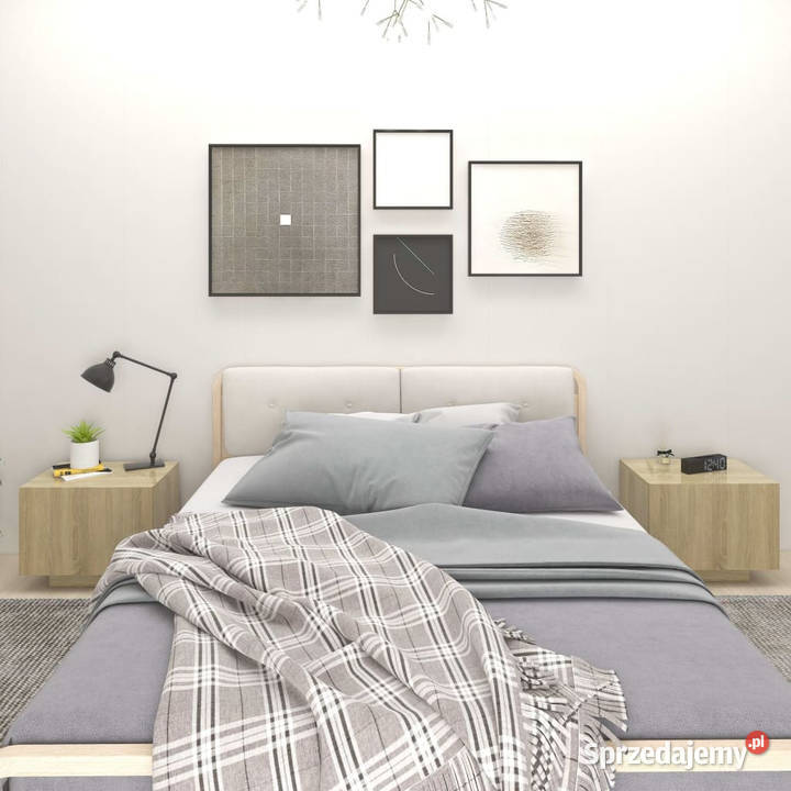 Szafka nocna dąb sonoma 100x35x40 płyta wiórowa Nocne Warszawa
