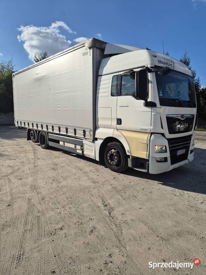 Man tgx 26460 plandeka 19ep Plandeki Motoryzacja Miłosław