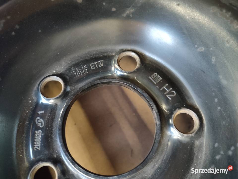 Felgi stalowe Opel 4 kołpaki oryginalne opony 3 Kraków