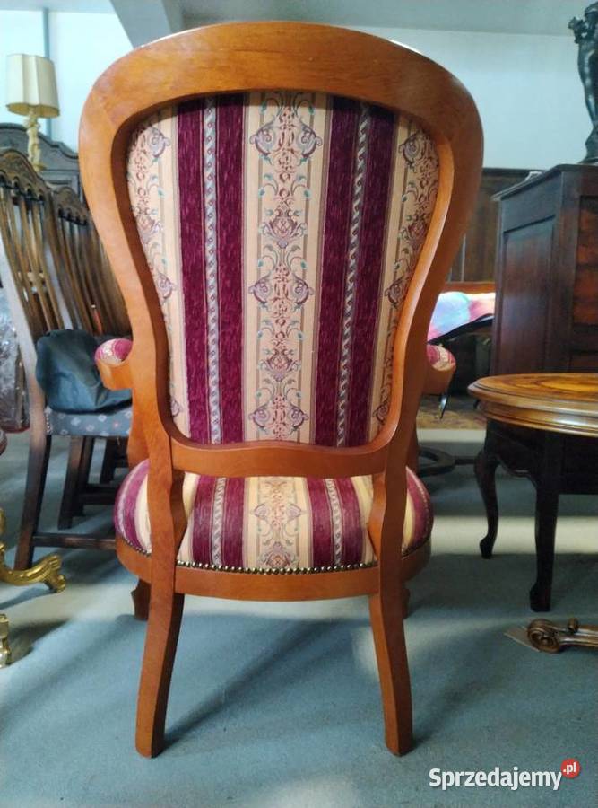 Oryginalny włoski fotel Ludwik wygodny podlaskie Białystok sprzedam