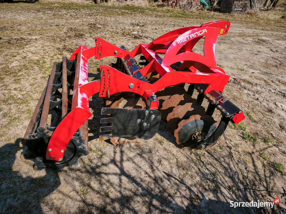 Brona talerzowa Metanga BT 180 18m Wał rurowy Brodnica