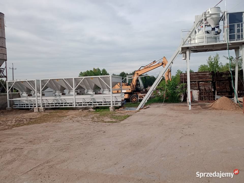 węzeł betoniarski B1000 mazowieckie sprzedam