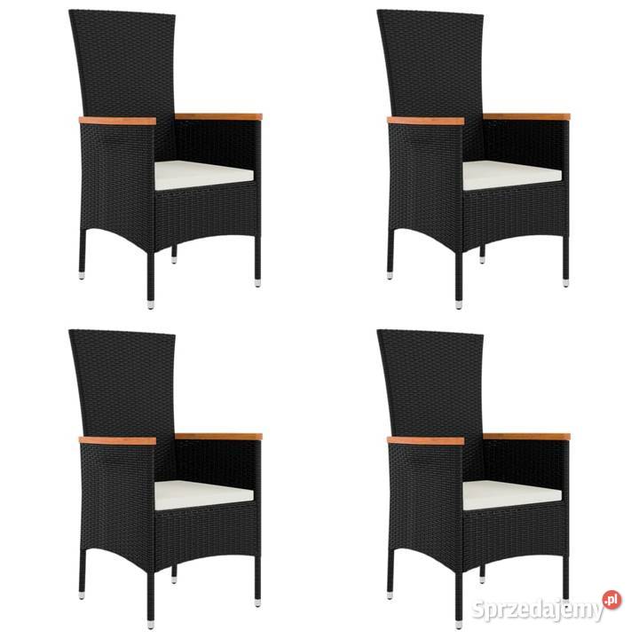 vidaXL Krzesła ogrodowe z poduszkami 4 SKU319527 mazowieckie Warszawa