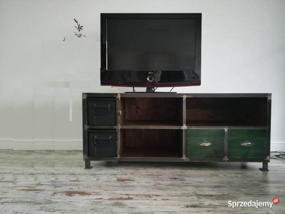 Komoda industrialna TVSzafka RTV loft
