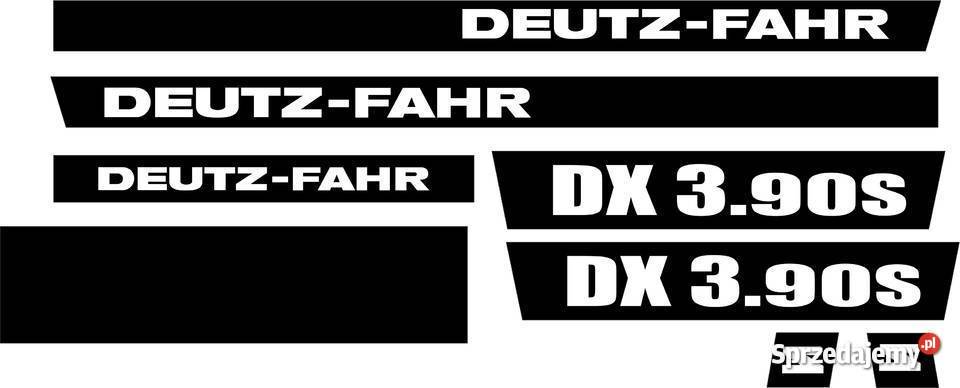 naklejki deutz fahr dx 390s kujawsko-pomorskie Jeżewo