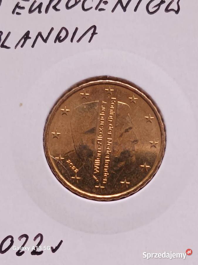 10 Eurocentów Holandia 2022 r Konin