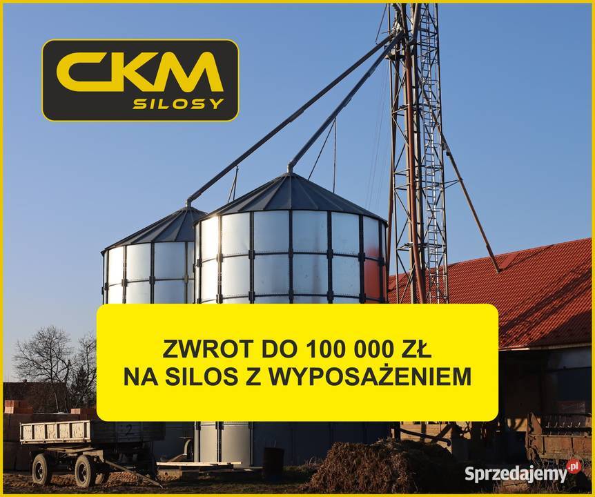 Silosy na zboże i pasze do 100 000 wielkopolskie Poznań