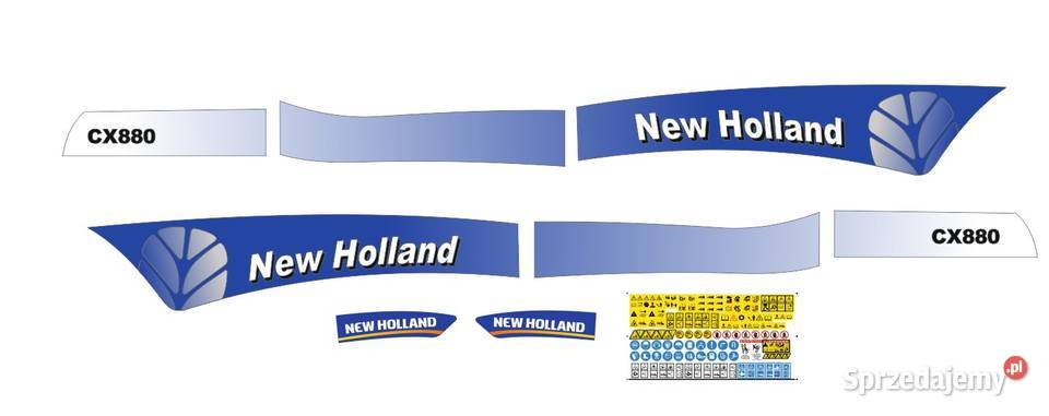 Naklejki Holland cx 880 i inne modele super Bydgoszcz