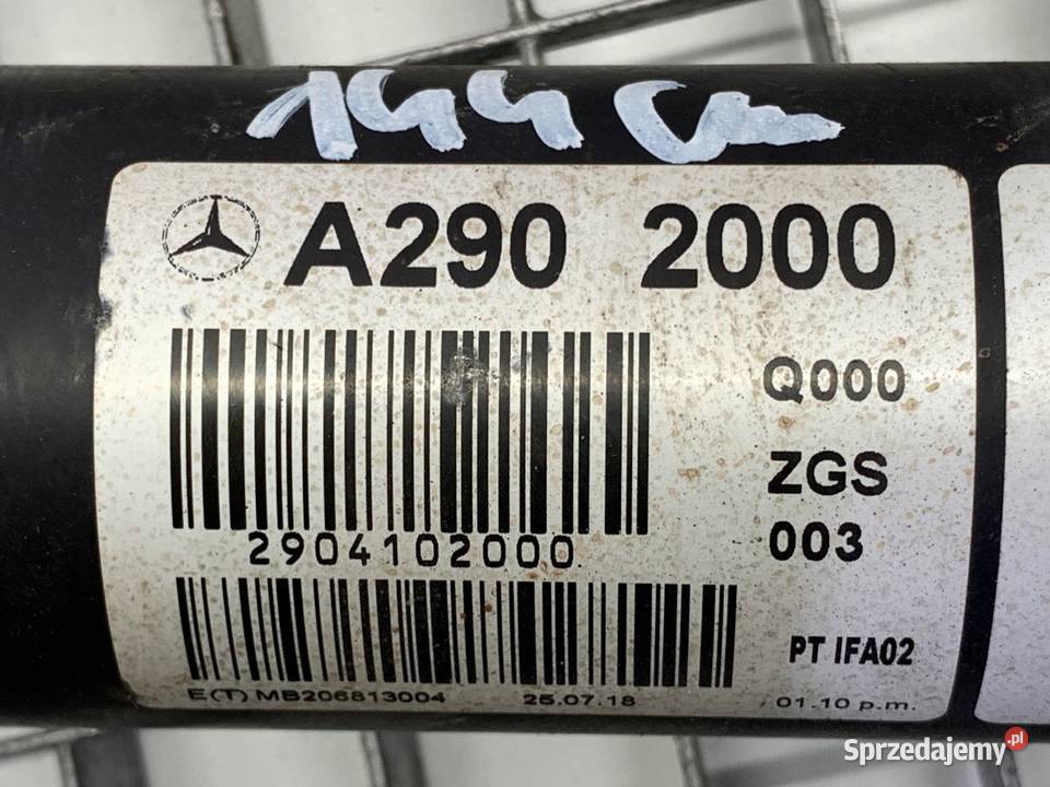 WAŁ NAPĘDOWY TYŁ MERCEDES CLS SportowyCoupe 30