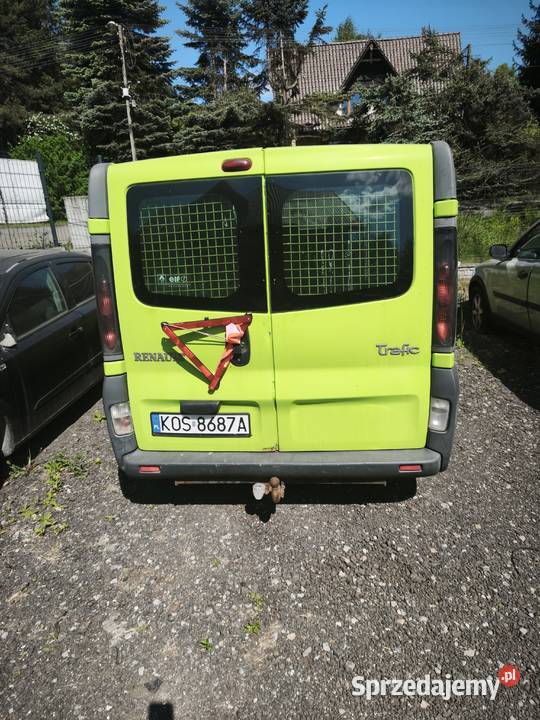 Bus Renault Trafic 2006r Zielony Long Chełmek