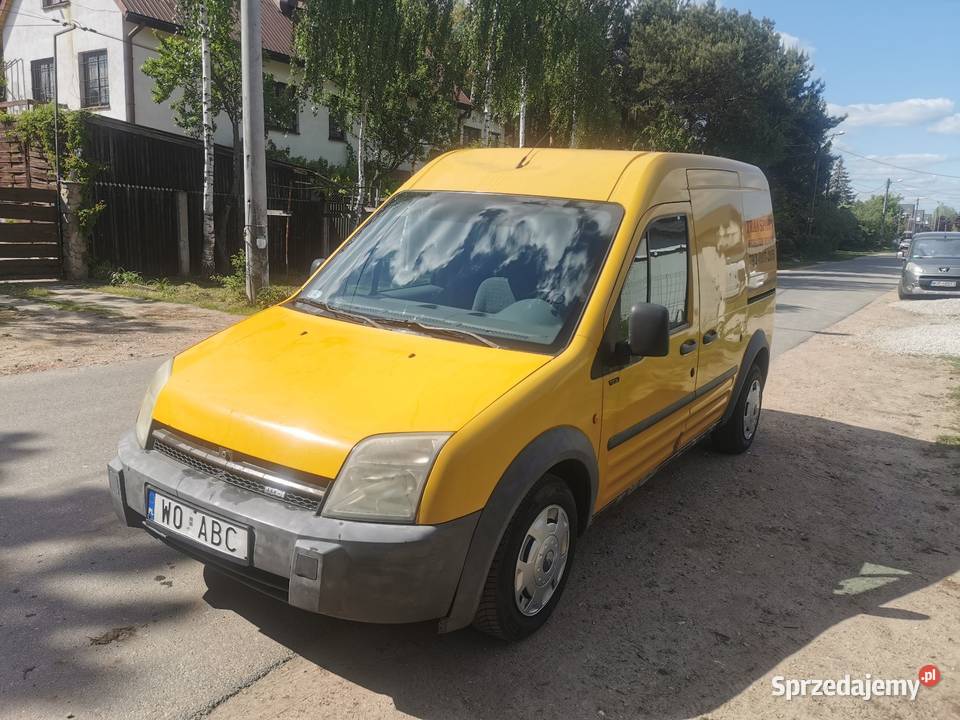 Ford Transit Connect 18 TDCI klima opłaty żółty Warszawa