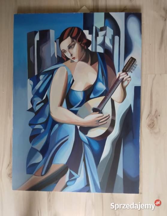 Tamara Łempicka obraz z tamburynem