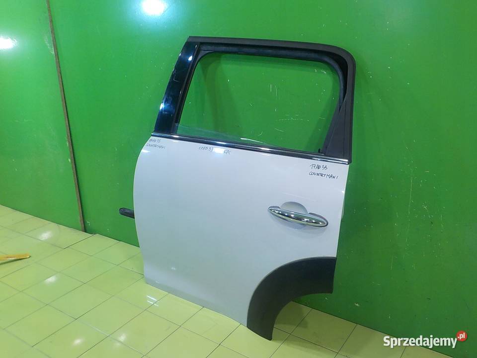 MINI COOPER COUNTRYMAN I 16 B 10r drzwi lewe tyl Części samochodowe Suków sprzedam