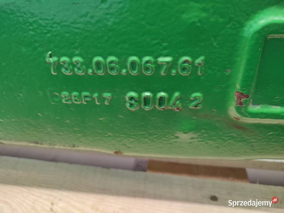 Zwolnica AXE41861 Zwrotnica Piasta 700509 John Części maszyn i innych pojazdów Wilkowo sprzedam