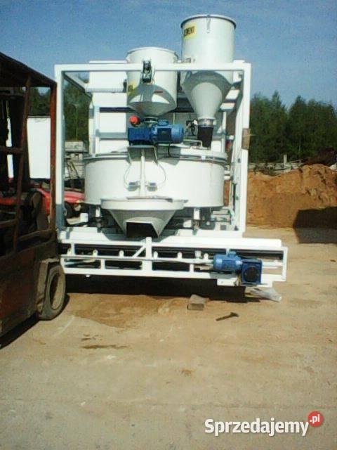 węzeł betoniarski z ładowarką mobilny Jastrząb