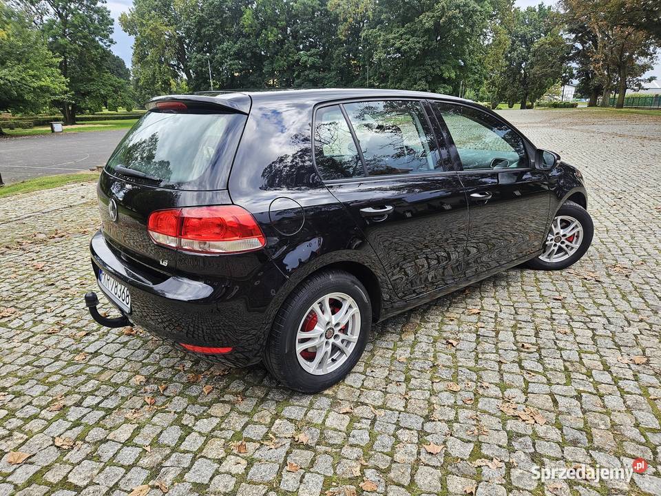 Volkswagen Golf VI 16 8v MPI klimatronic Rok produkcji 2009 Koźmin Wielkopolski